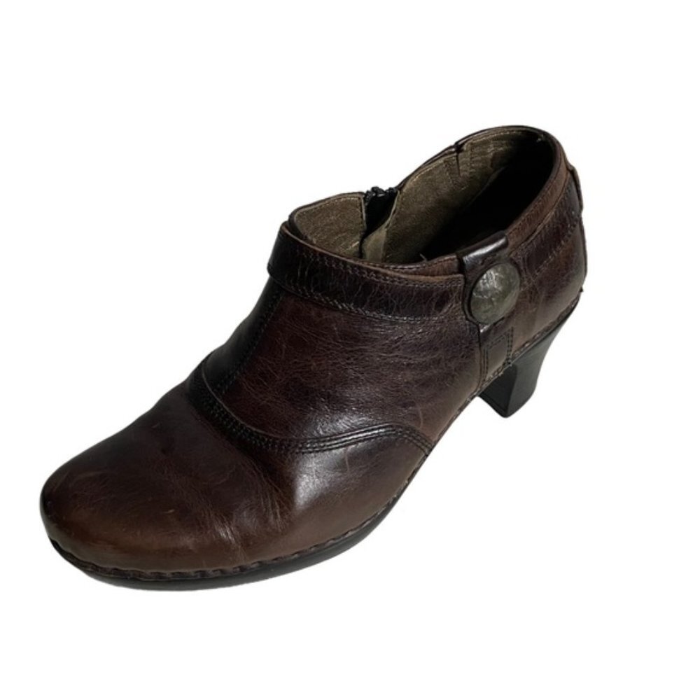 Joseph Siebel Women's Brown Leather Clogs